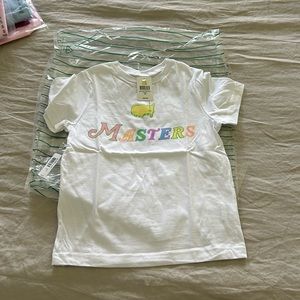 NWT MASTERS ⛳️ kids t-shirt size small